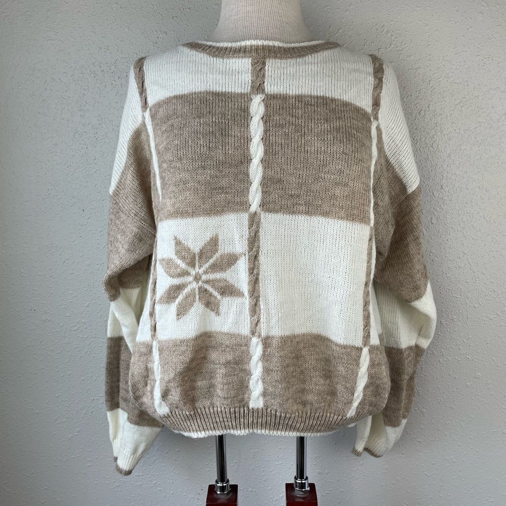 Vintage Albee Wool Blend Sweater Size L EUC